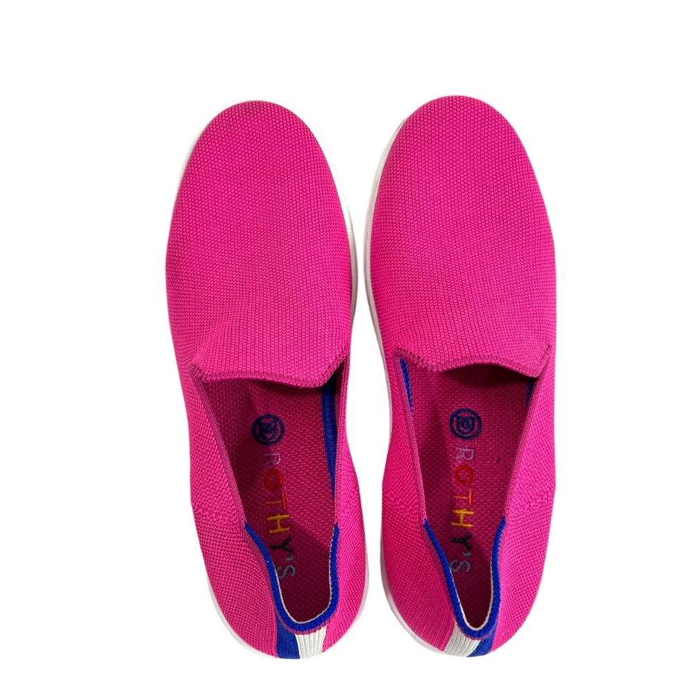 Rothy’s Slip-on Sneaker in Bubblegum Pink Women’s 7.5 - Picture 5 of 10